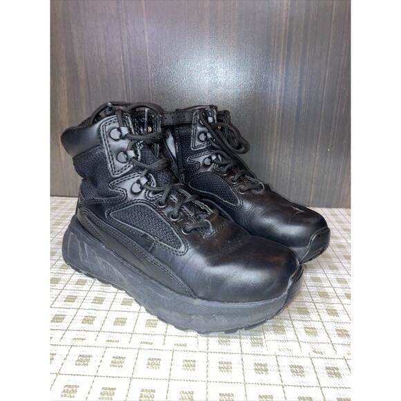 Fatt Maxx Waterproof Side Zipper Tactical Research Boots Size 4.5 - Picture 1 of 5